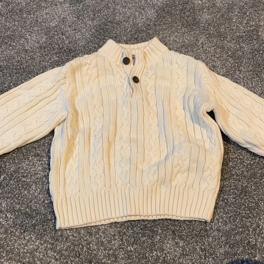 Bundle of Gymboree and Cat and Jack Sweaters Pull Over Boy 2T